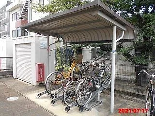 屋根付き駐輪場