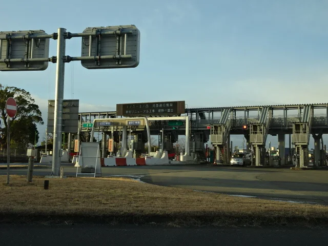 東名焼津インターまで3100m