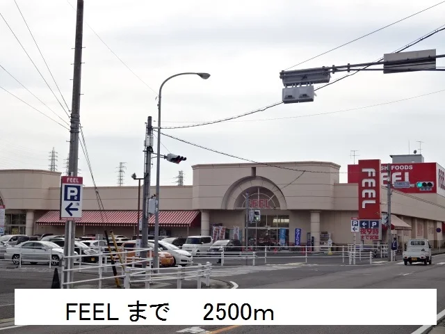 FEELまで2500m