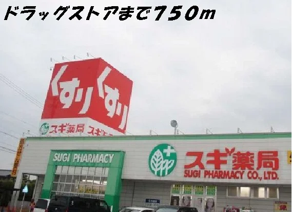 スギ薬局まで750m
