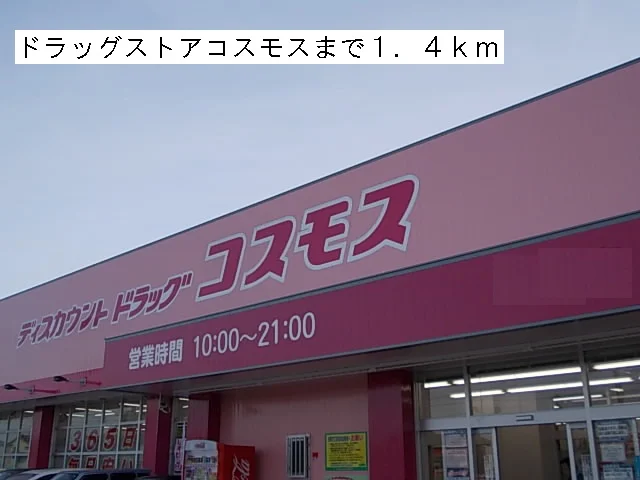 ドラッグストアコスモスまで1400m