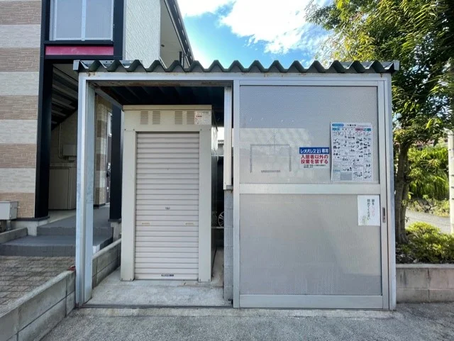 ゴミ置き場です。