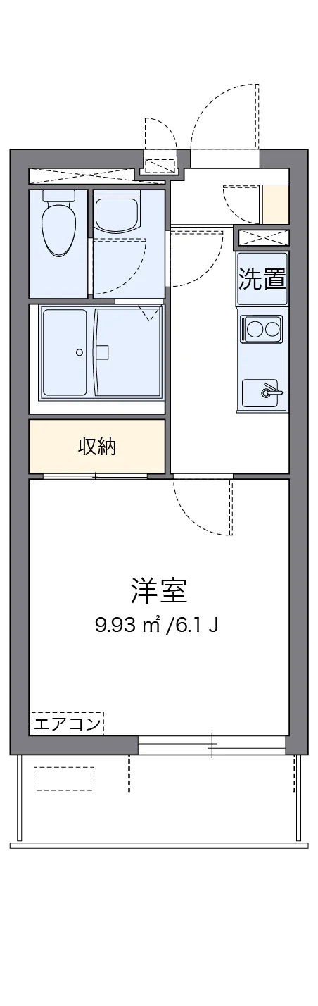 代表的な間取のため実際の間取とは異なる場合があります
