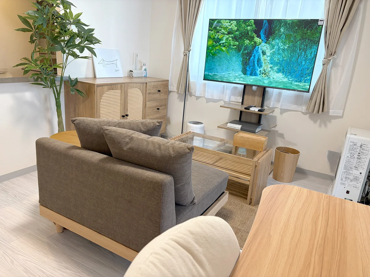 必要な家具家電をひととおり揃えております(^^)/