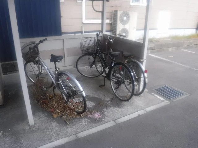 駐輪スペースです
