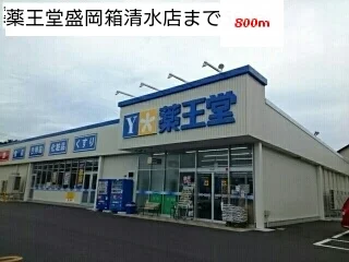 薬王堂盛岡厨川店まで800m