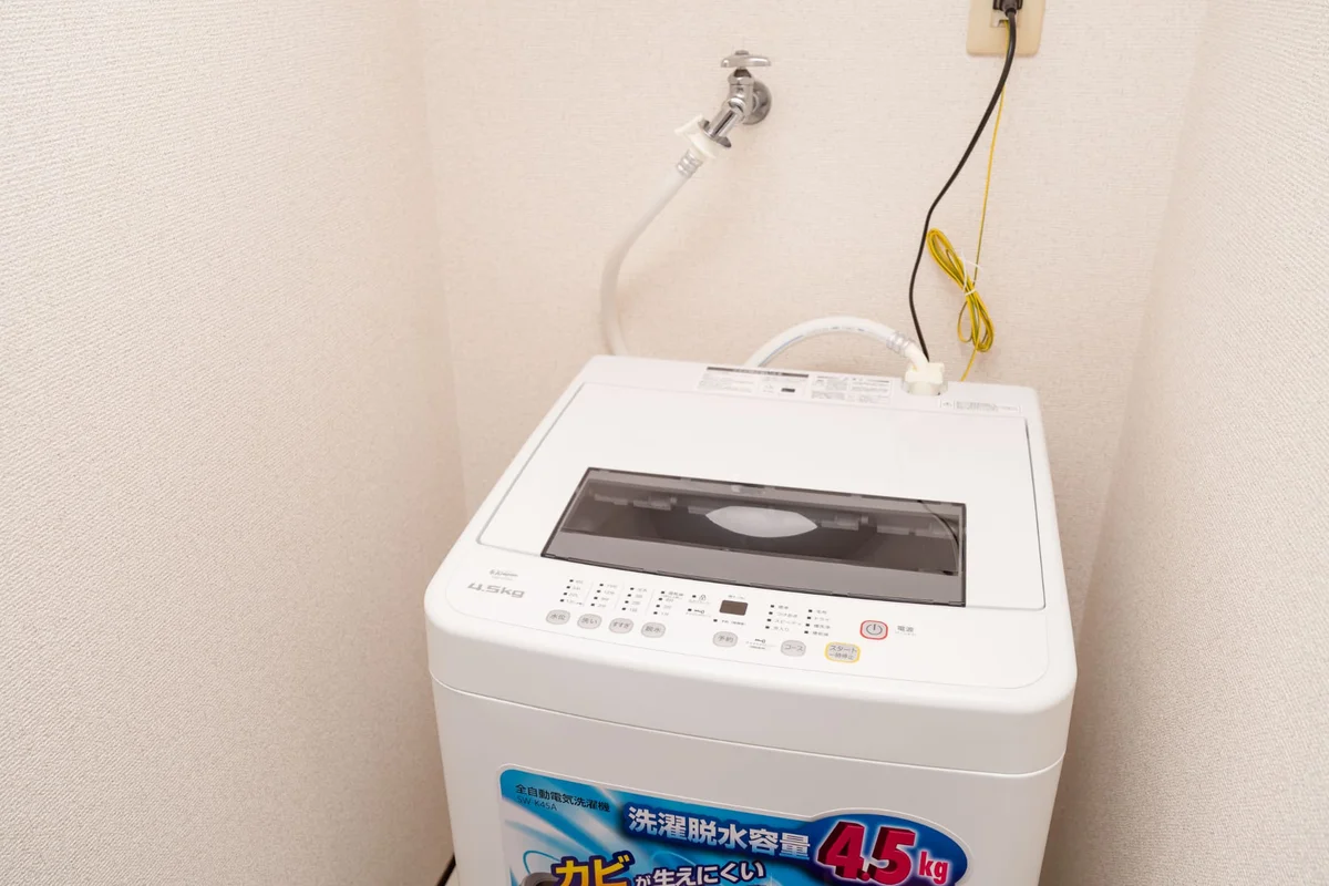 洗濯機あります♪