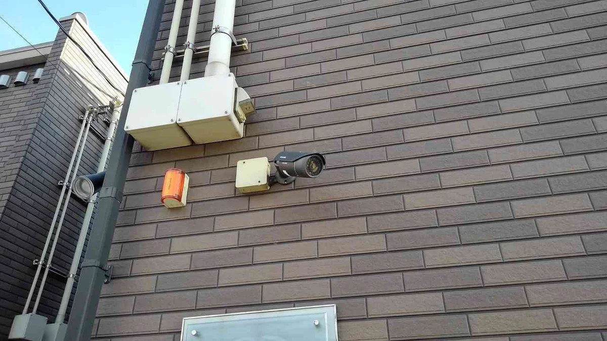防犯カメラ設置