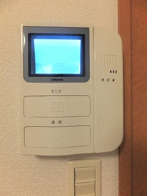 モニター付きインターホンあり