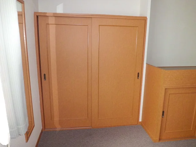 大きな収納でお部屋もスッキリ♪