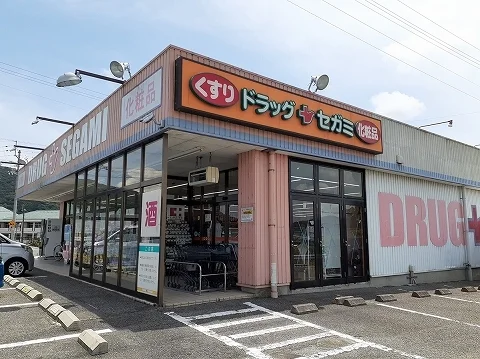 ドラッグセガミ名東店さんまで1800m