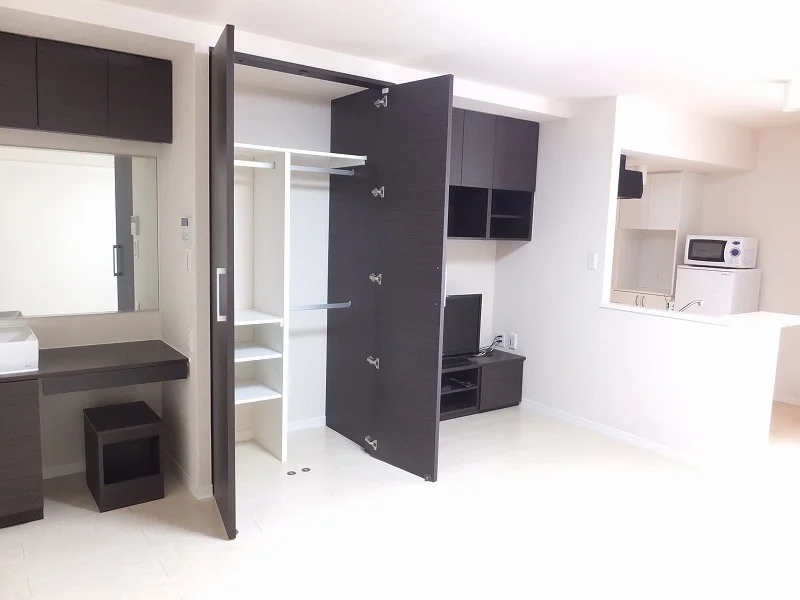 荷物の多い方にオススメな大容量の収納スペース