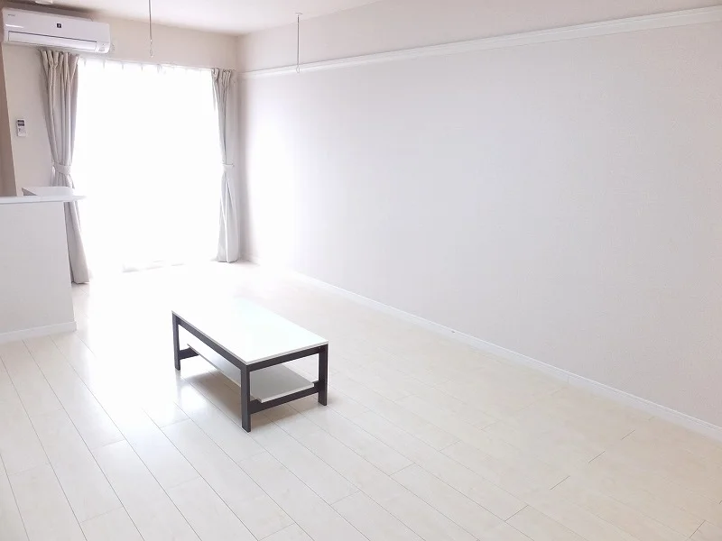 ３０㎡を超える広々とした居室です。