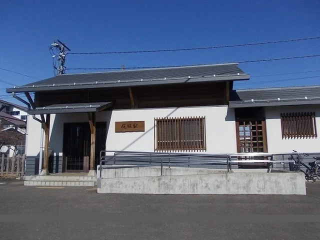 奥羽本線　庭坂駅まで650m