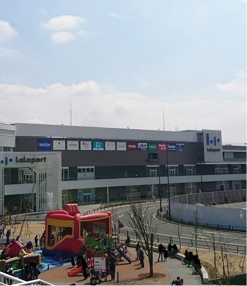 ららぽーとまで3400m