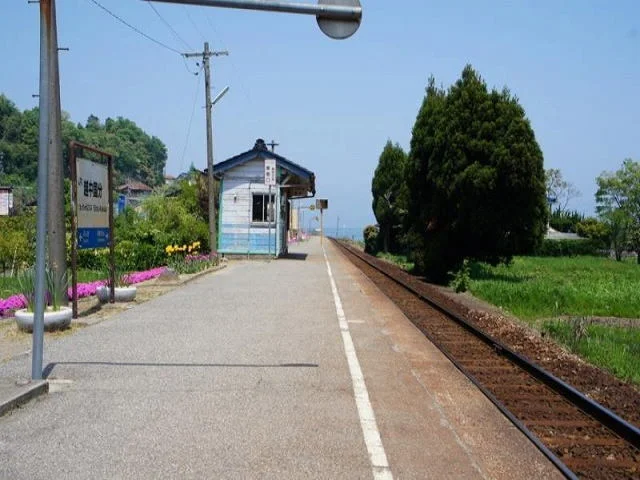 越中国分駅まで1000m