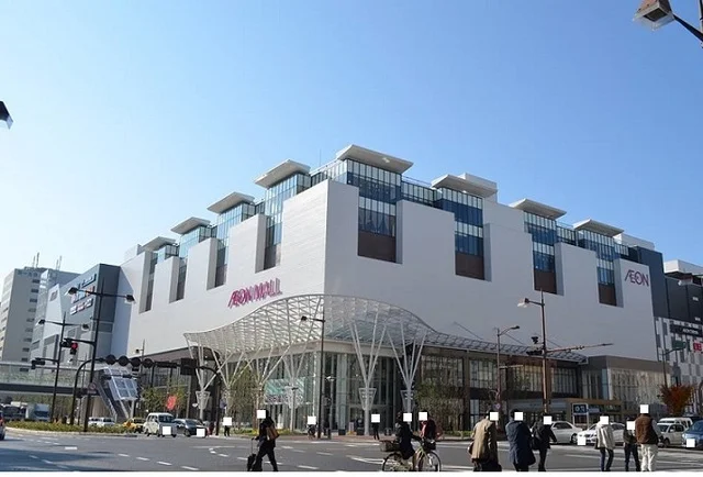 イオンモール岡山まで1000m