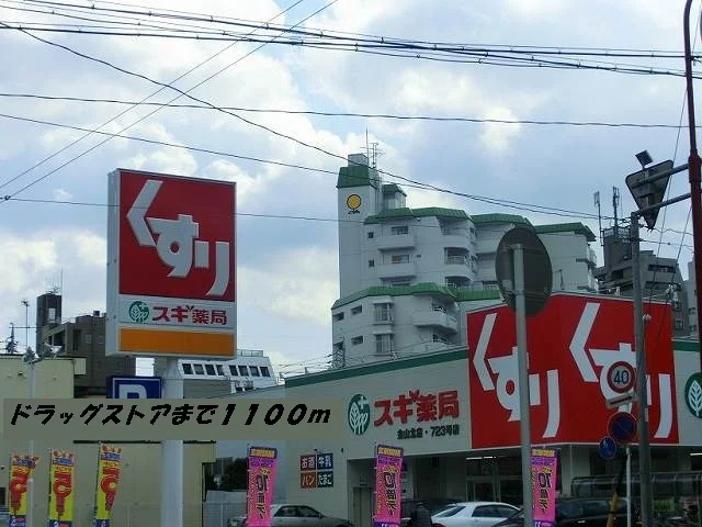 スギ薬局まで1100m