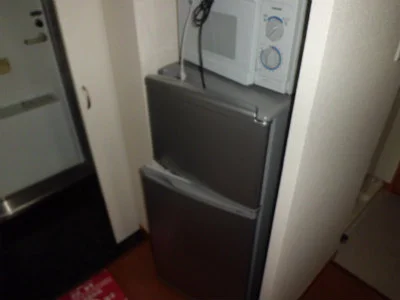 冷蔵庫と電子レンジ