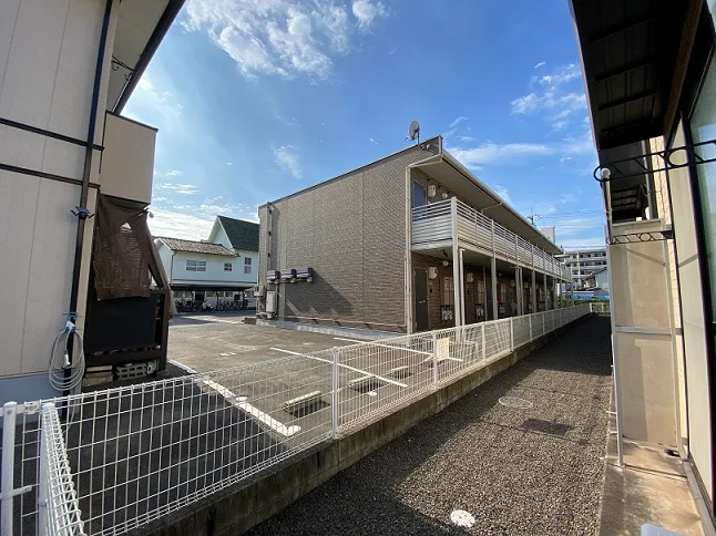 1階バルコニーからの眺望