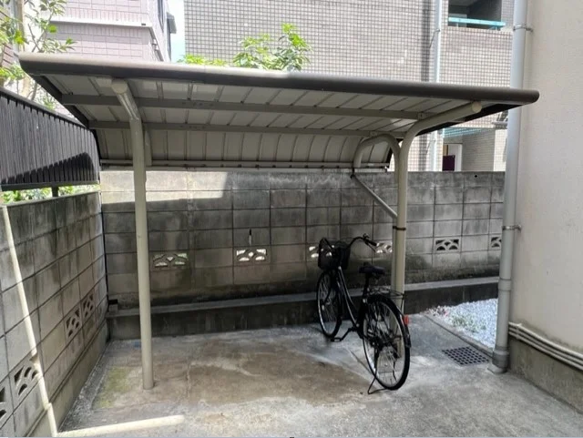 駐輪場　自転車＆原付のみ駐輪可