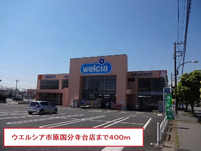 ウエルシア市原国分寺台店まで400m