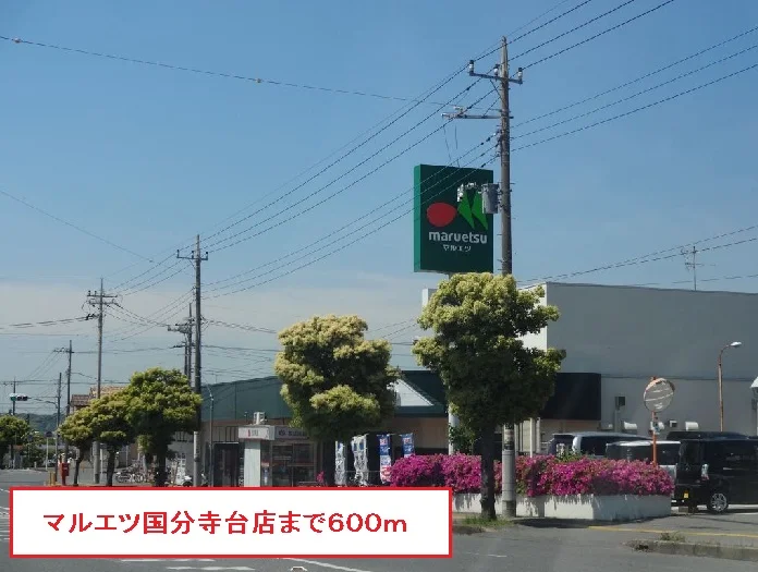 マルエツ国分寺台店まで600m