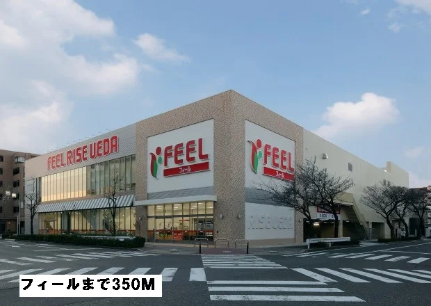 フィールまで350m