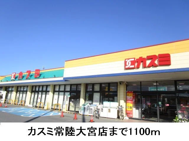 フードマーケットカスミ常陸大宮まで1100m