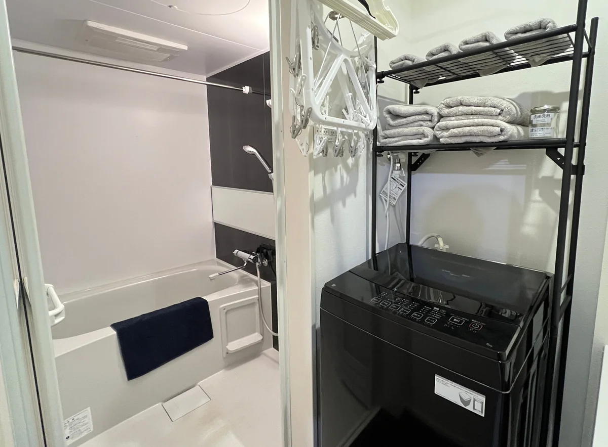 洗濯機完備！！