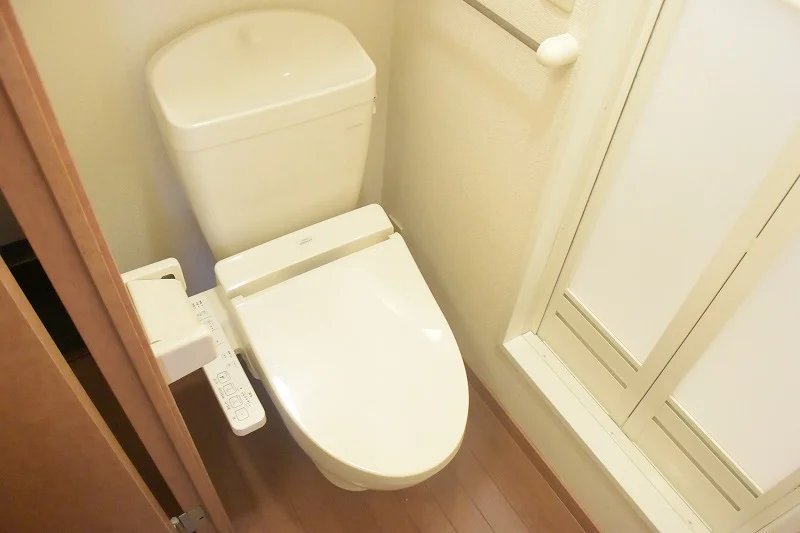 温水洗浄便座で快適♪