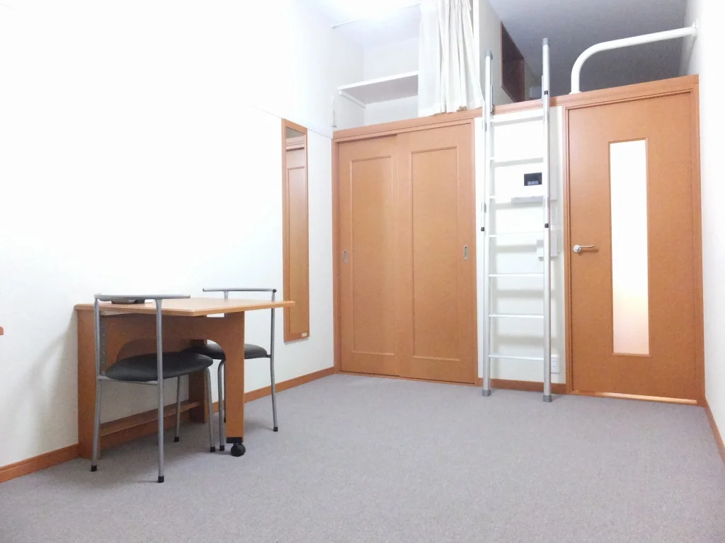 ロフト付きのお部屋です。