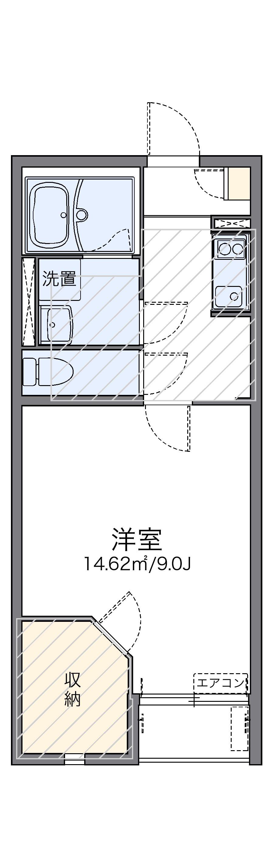 代表的な間取のため実際の間取とは異なる場合があります