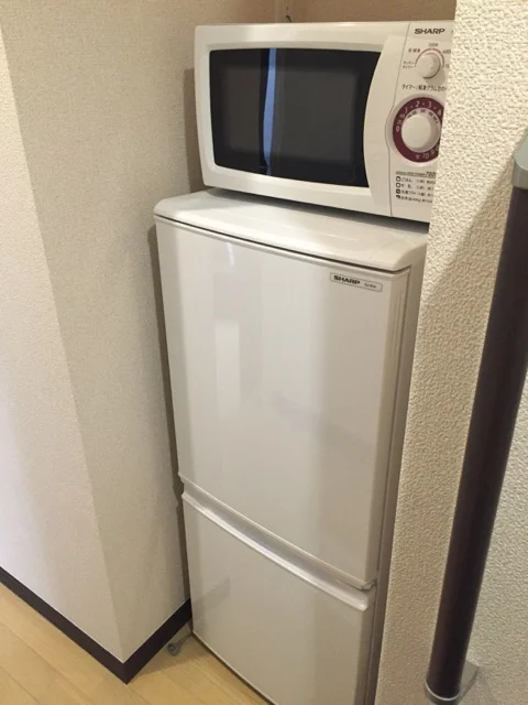 冷蔵庫、電子レンジ
