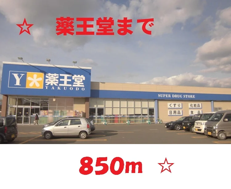 薬王堂まで850m