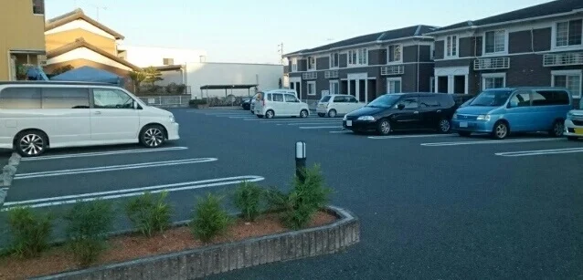 駐車場まで0m