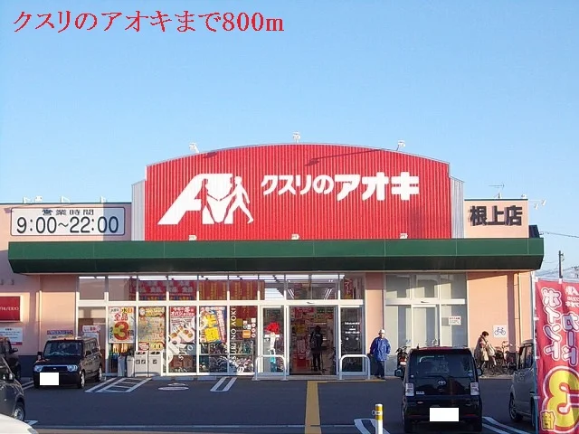 クスリのアオキまで800m