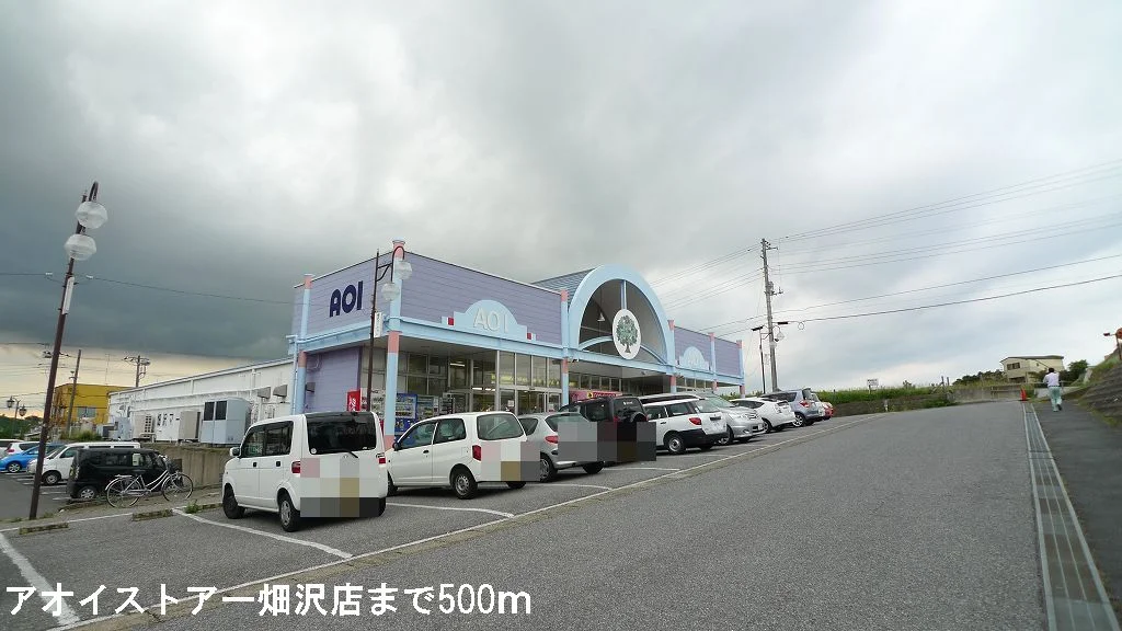 アオイストアー畑沢店まで500m
