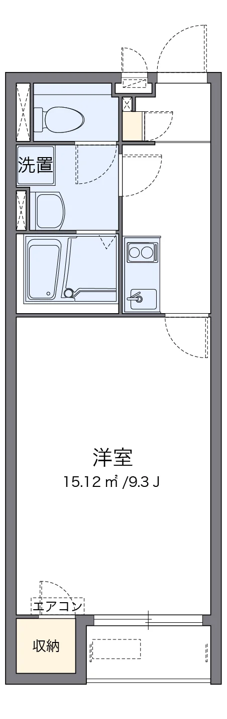 代表的な間取のため実際の間取とは異なる場合があります