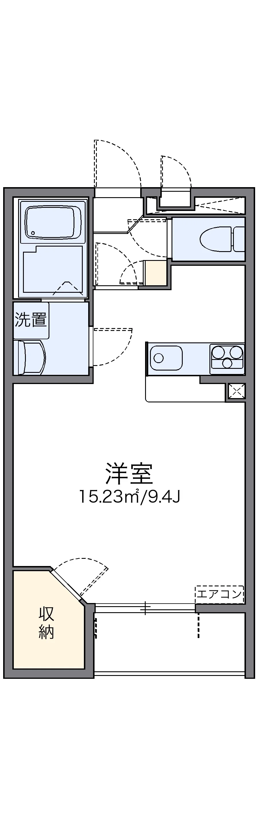 代表的な間取のため実際の間取とは異なる場合があります