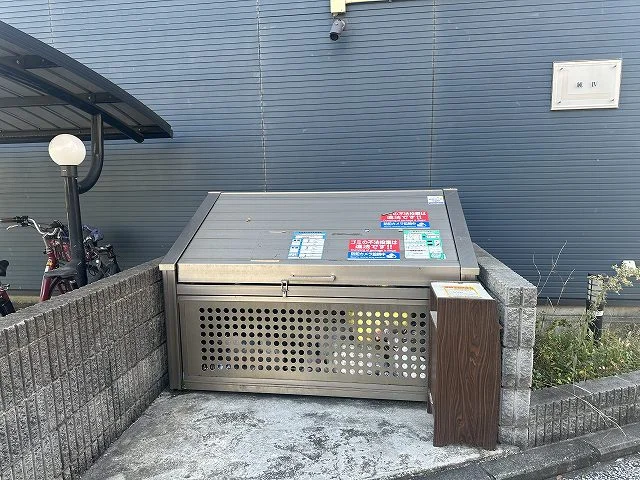 ゴミ置き場です。