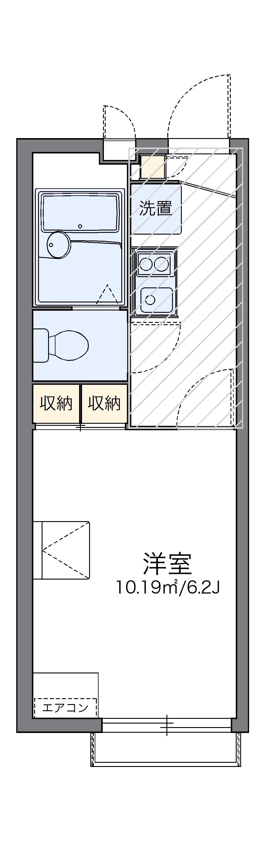 代表的な間取のため実際の間取とは異なる場合があります