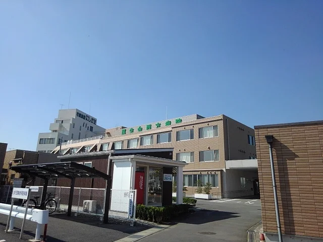 西方病院まで1700m