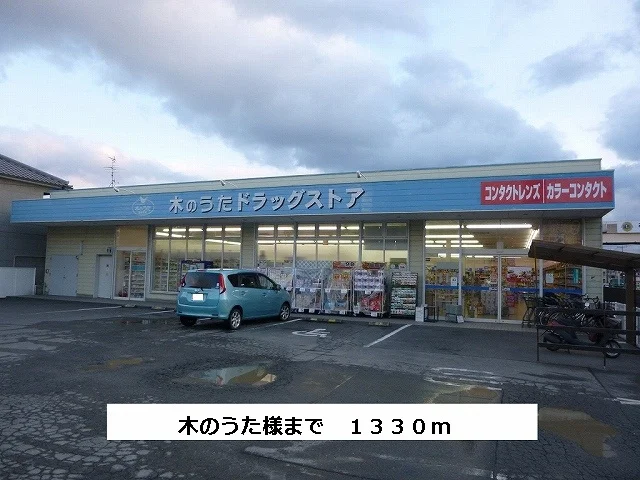 ファーマシー木のうたまで1330m