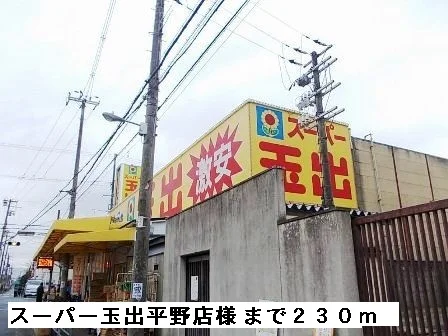 スーパー玉出平野店様まで230m
