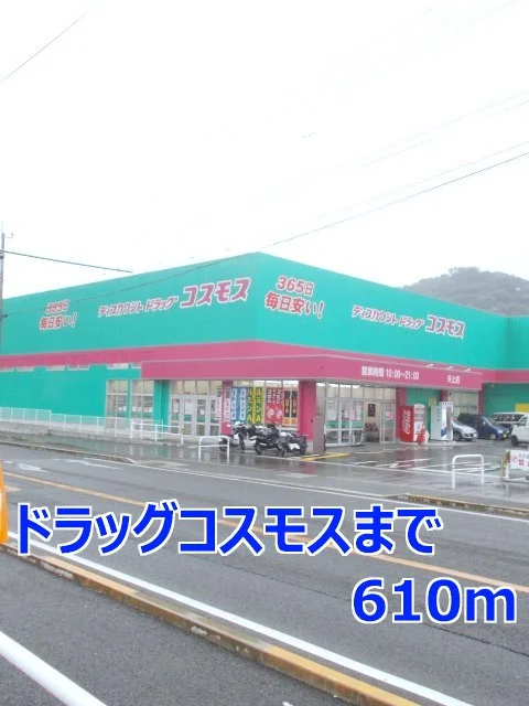 ドラッグコスモスまで610m