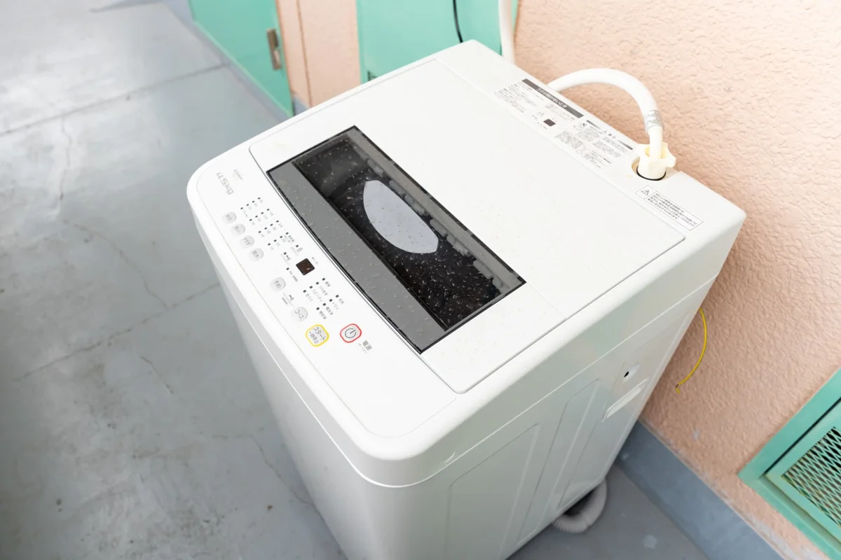 洗濯機あります。