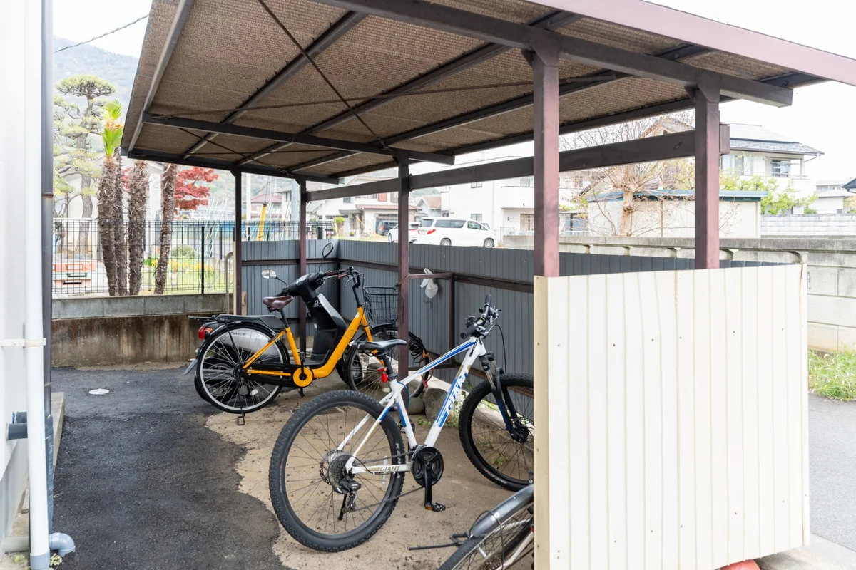 屋根付き駐輪場