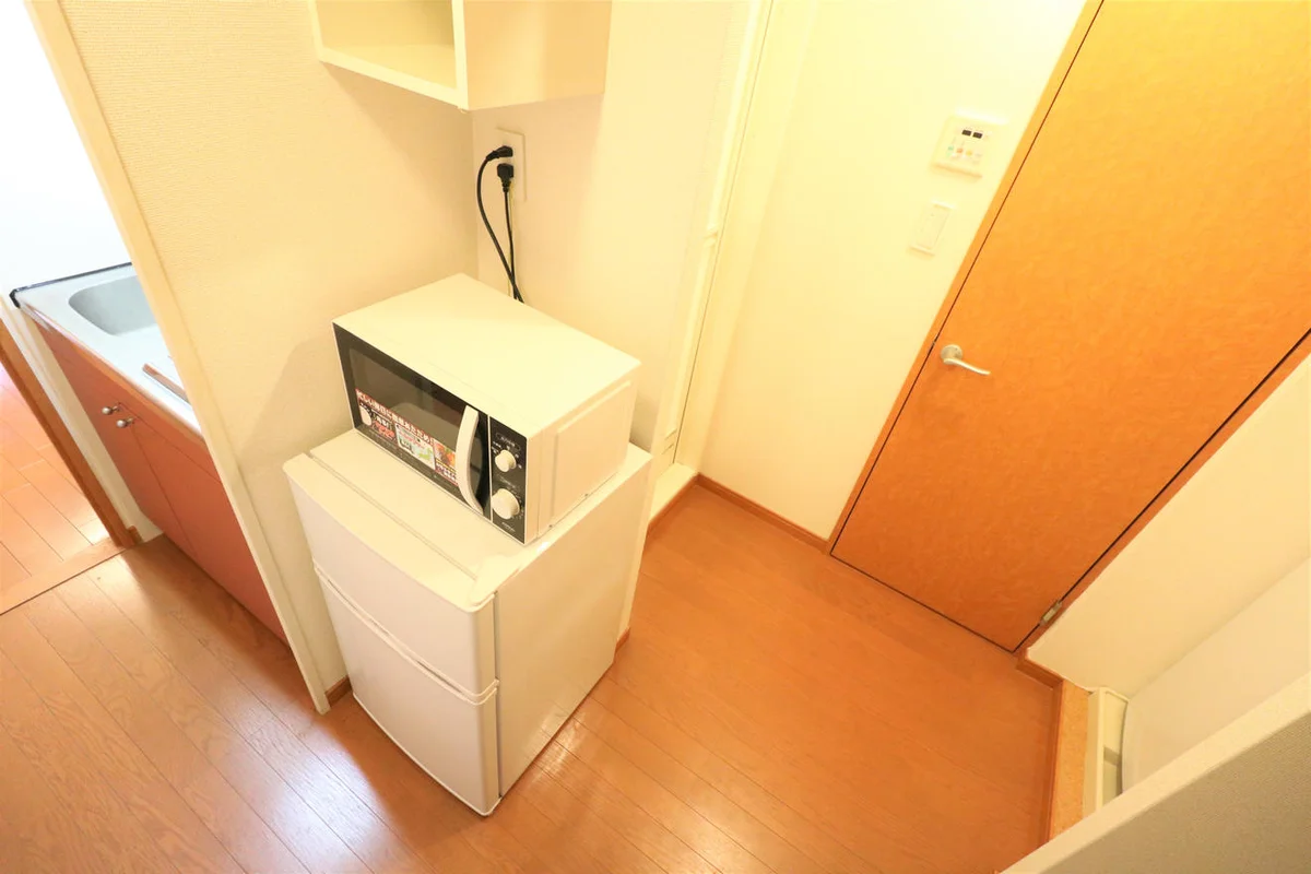 大型家具家電付きにより初めての一人暮らしの方も安心！