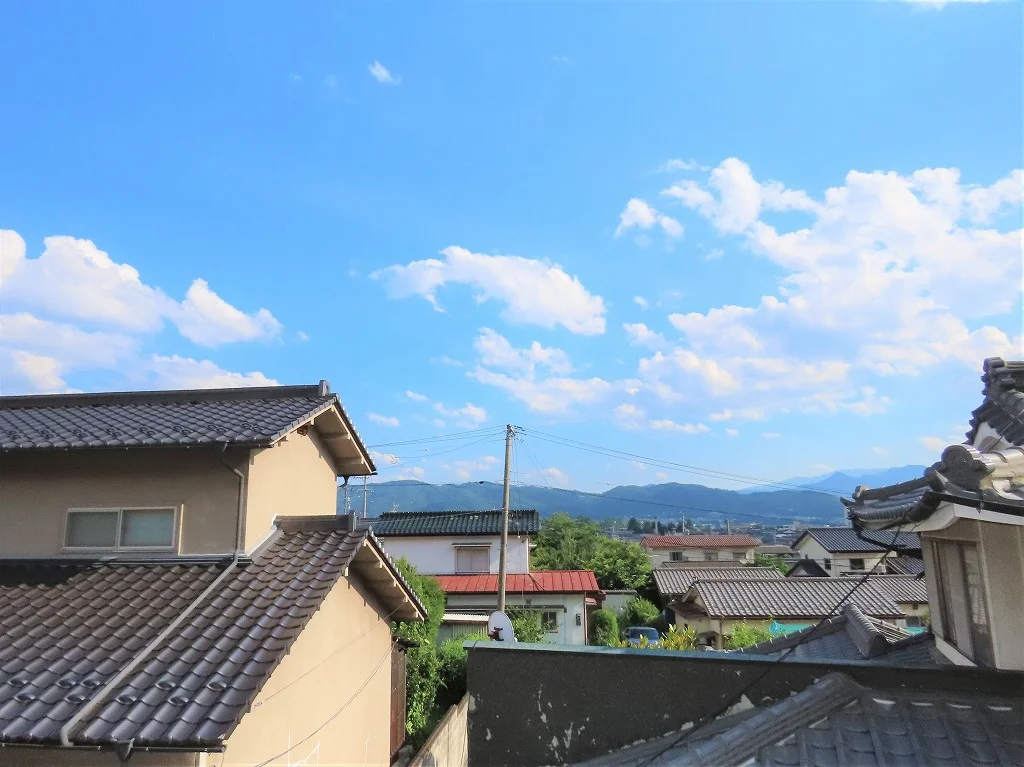 2階からのアングルです